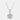 【#21】925 Sterling Silver Moissanite Necklace - Queenou Jewelry