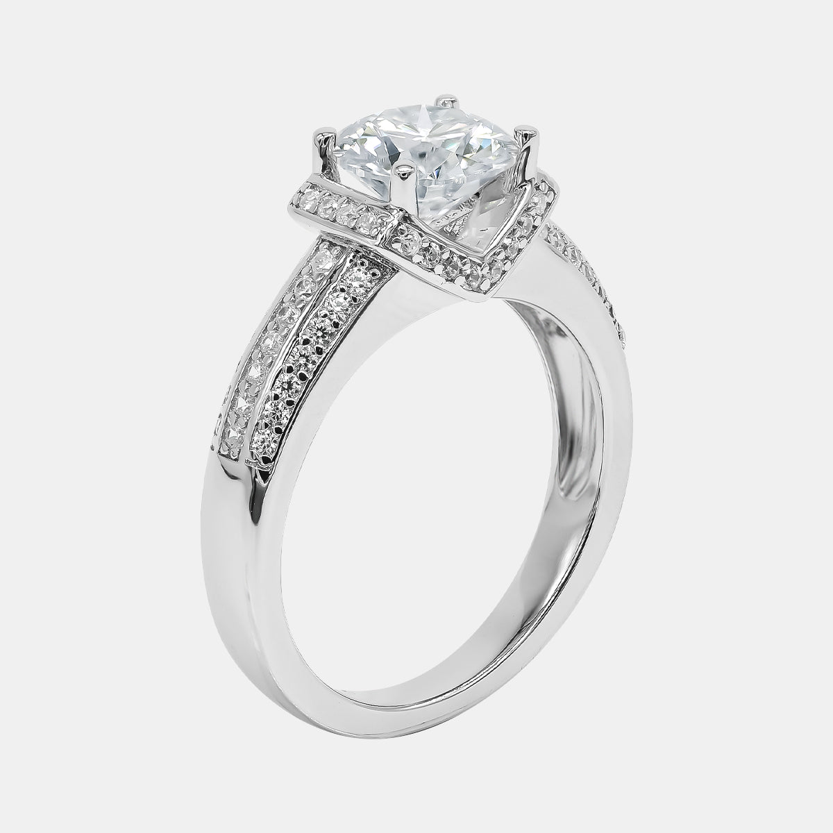 【705】New Arrival 925 Sterling Silver Moissanite Ring - Queenou Jewelry