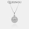 【873】Perfect Luxury Synthetic Moissanite Necklace - Queenou Jewelry