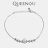 【934】Spring Revival Heartbeat Glow Synthetic Moissanite Bracelet - Queenou Jewelry