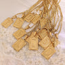 【K6】Cubic Ziconia Letter Necklace - Queenou Jewelry