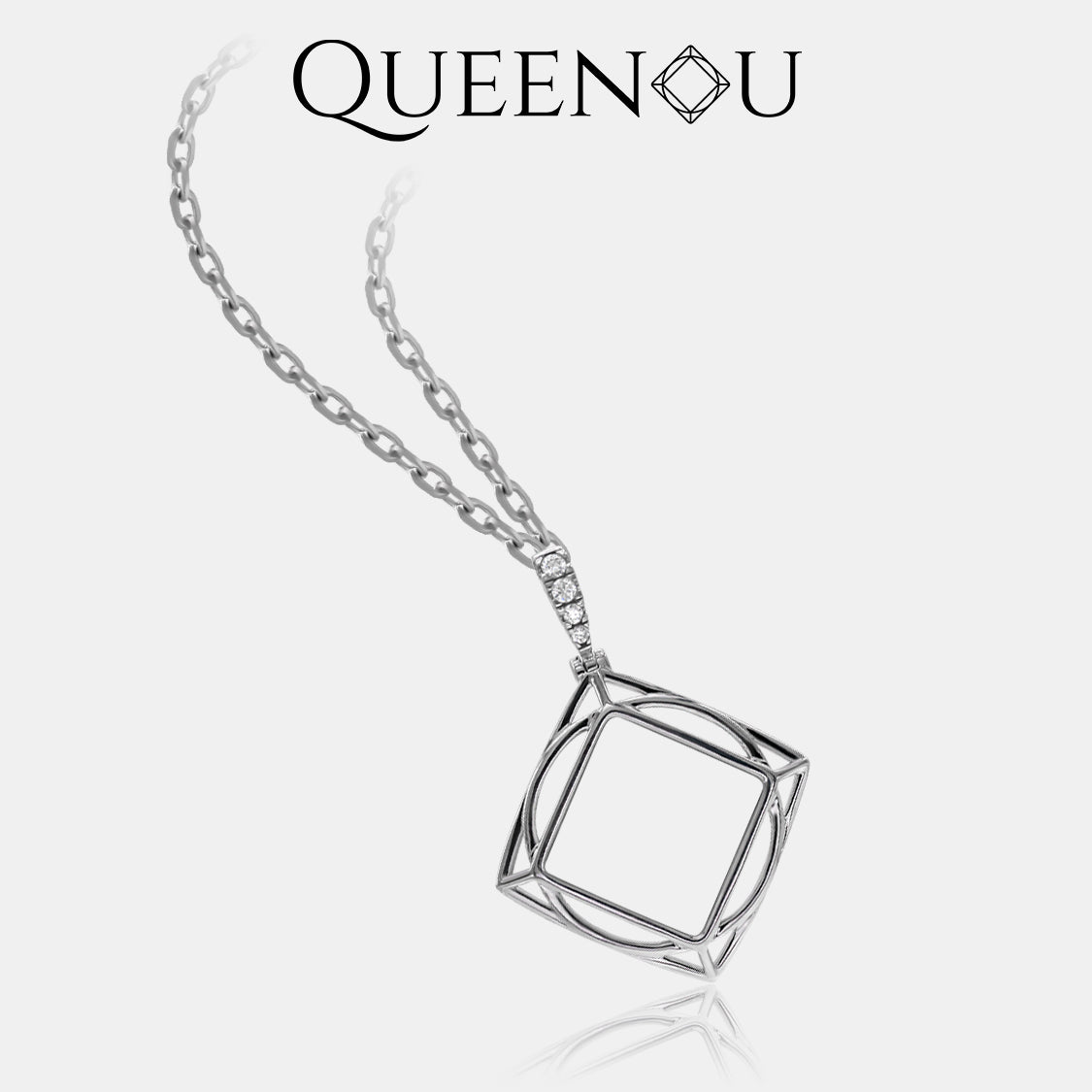 【QN001】Queenou Exclusive Brand Necklace 925 Sterling Silver - Queenou Jewelry